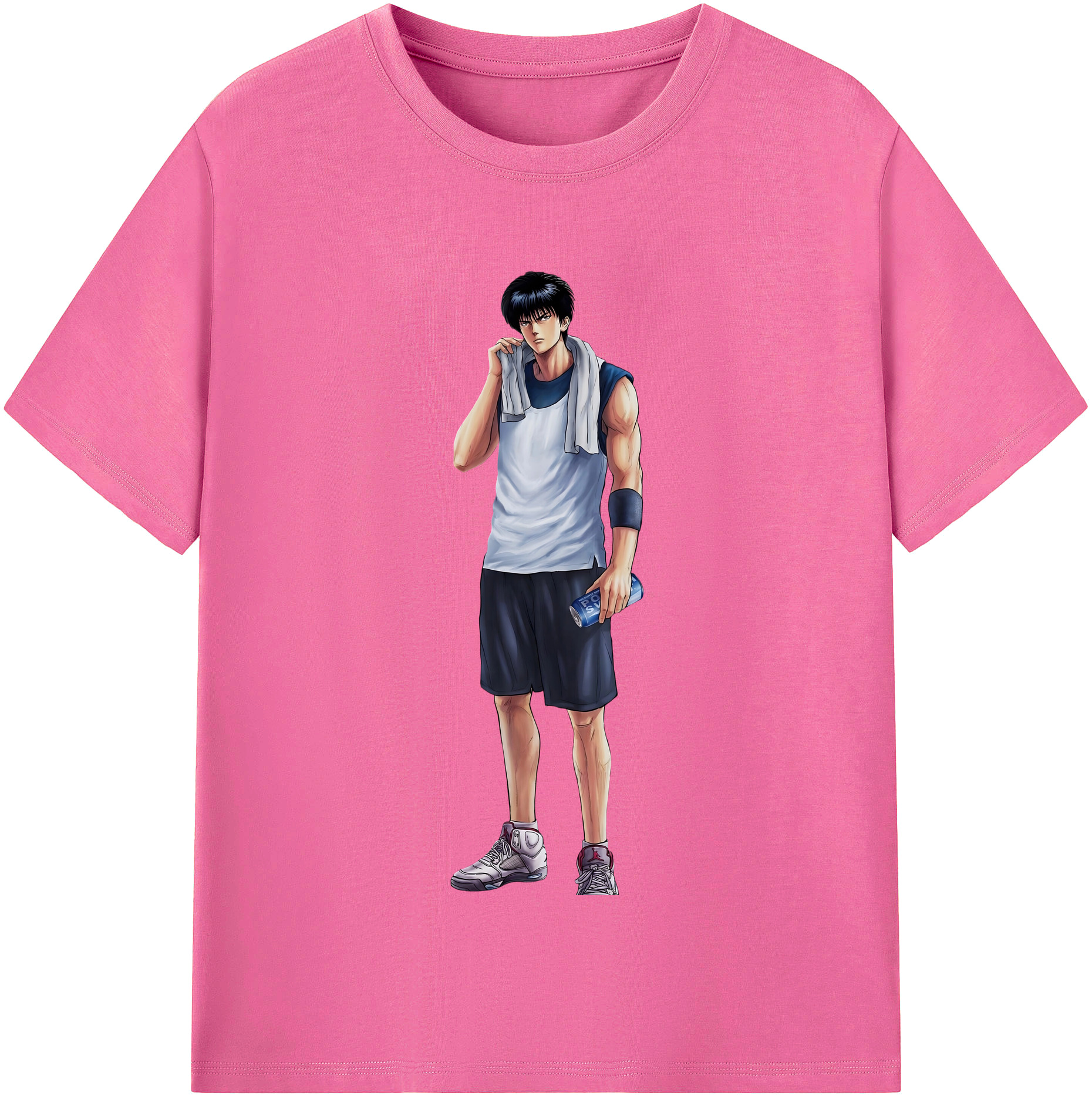（画像用） SLAM DUNK／スラムダンク レディースカジュアルプリントTシャツ（綿100％）